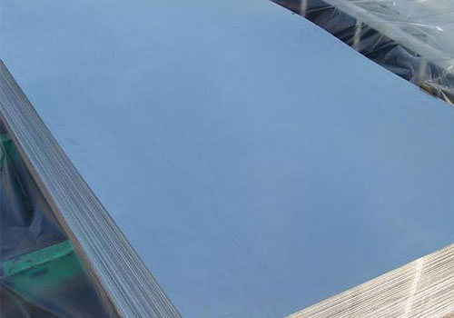 Double mirror aluminum plate