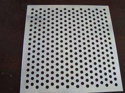 1/4 perforated aluminum plate