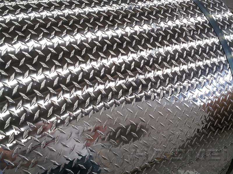 Plaque de bande de roulement en aluminium 1050 1060 5754 5052 3105 0,2 mm