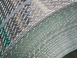 3003 H22 양각 알루미늄 트레드 시트