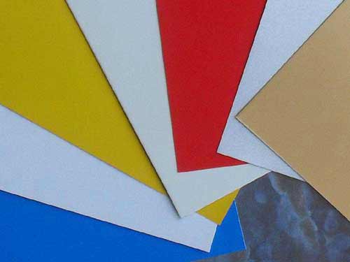 Colour coated aluminum sheets